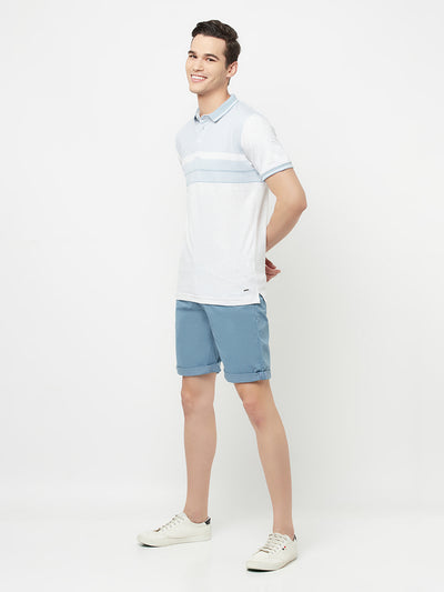Blue Shorts - Men Shorts
