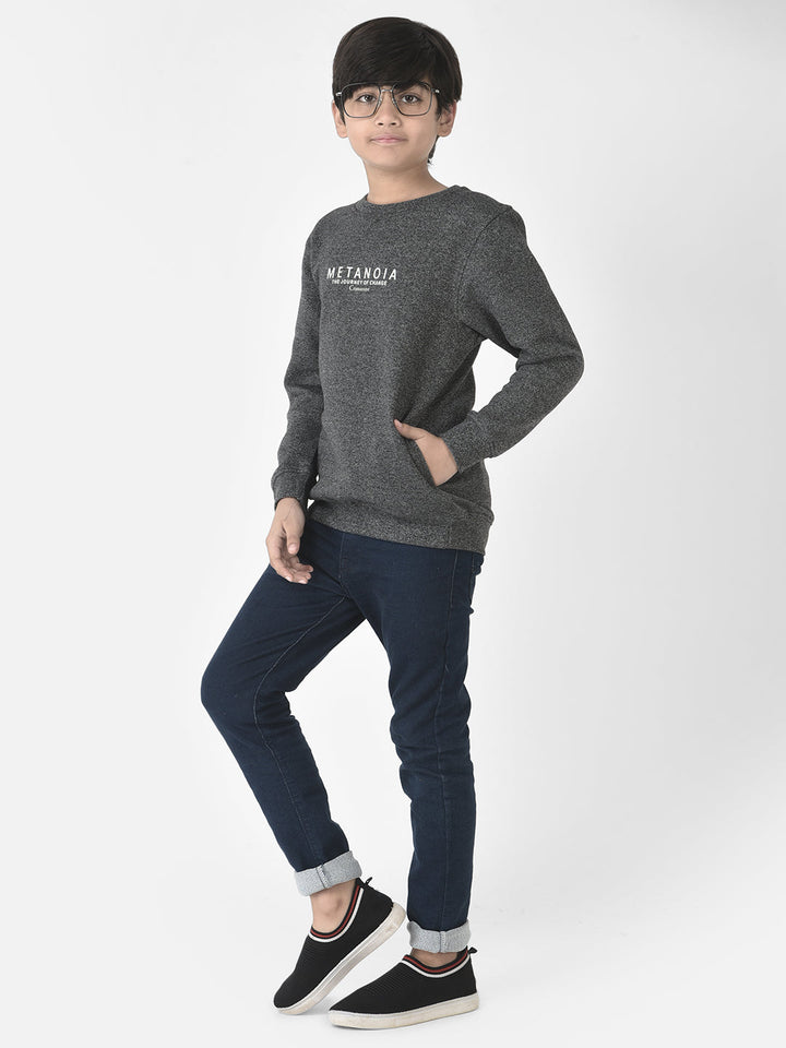  Dark Grey Metanoia Sweatshirt 