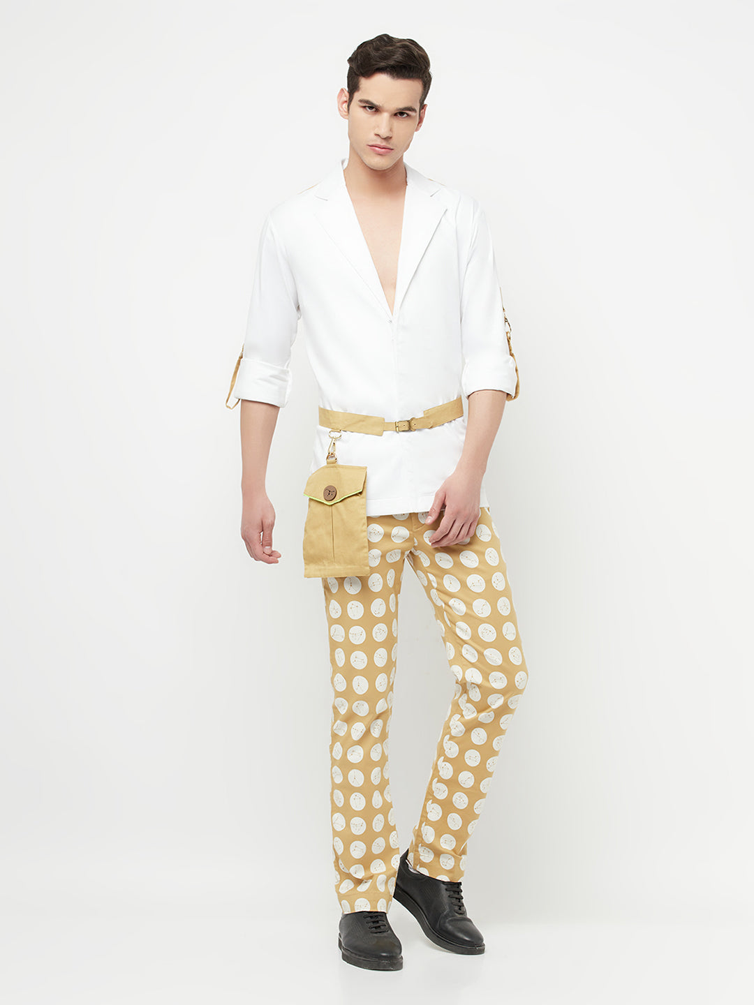 Nikhil Thampi Polka Trousers - Men Trousers