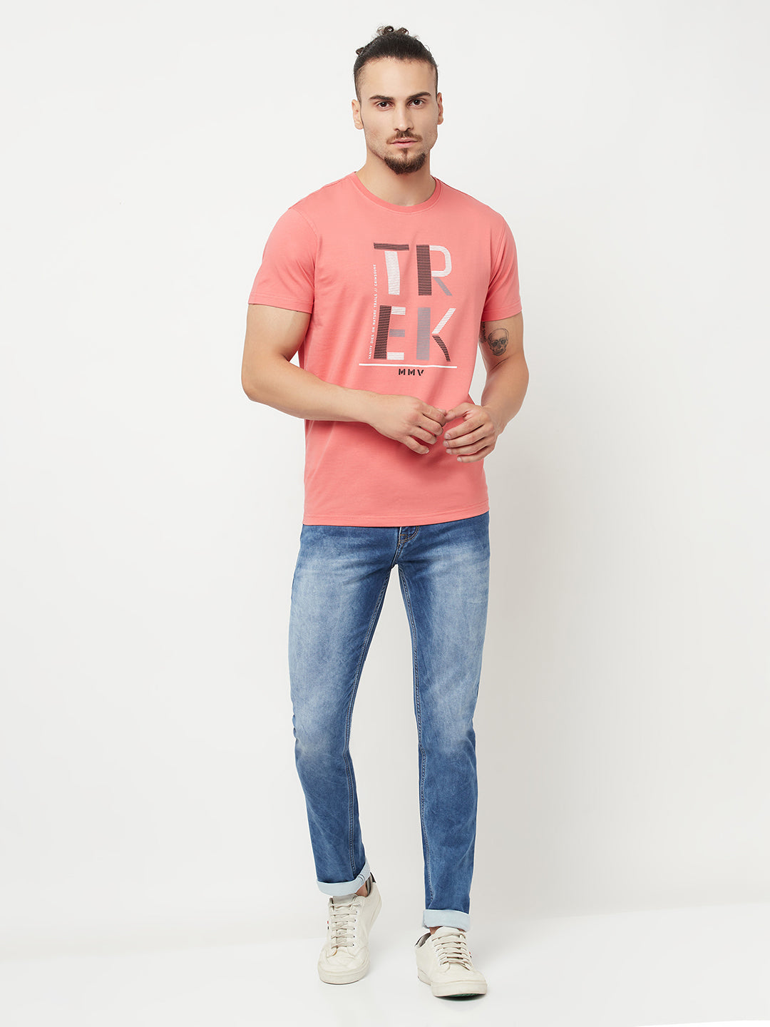 Blue Heavy Fade Jeans - Men Jeans