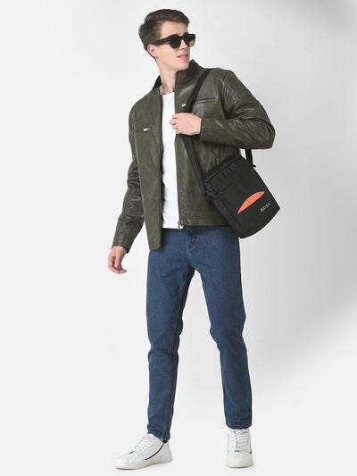  Olive Green Leather Jacket