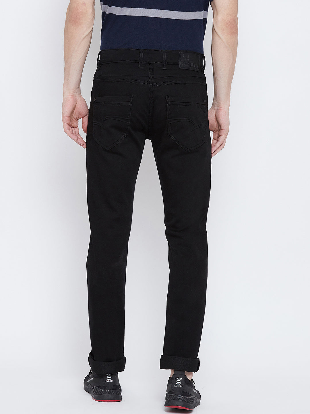 Black Slim Fit Jeans - Men Jeans