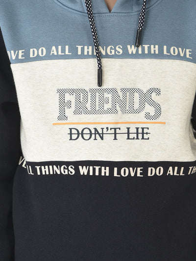  Navy Blue Friends Sweatshirt 