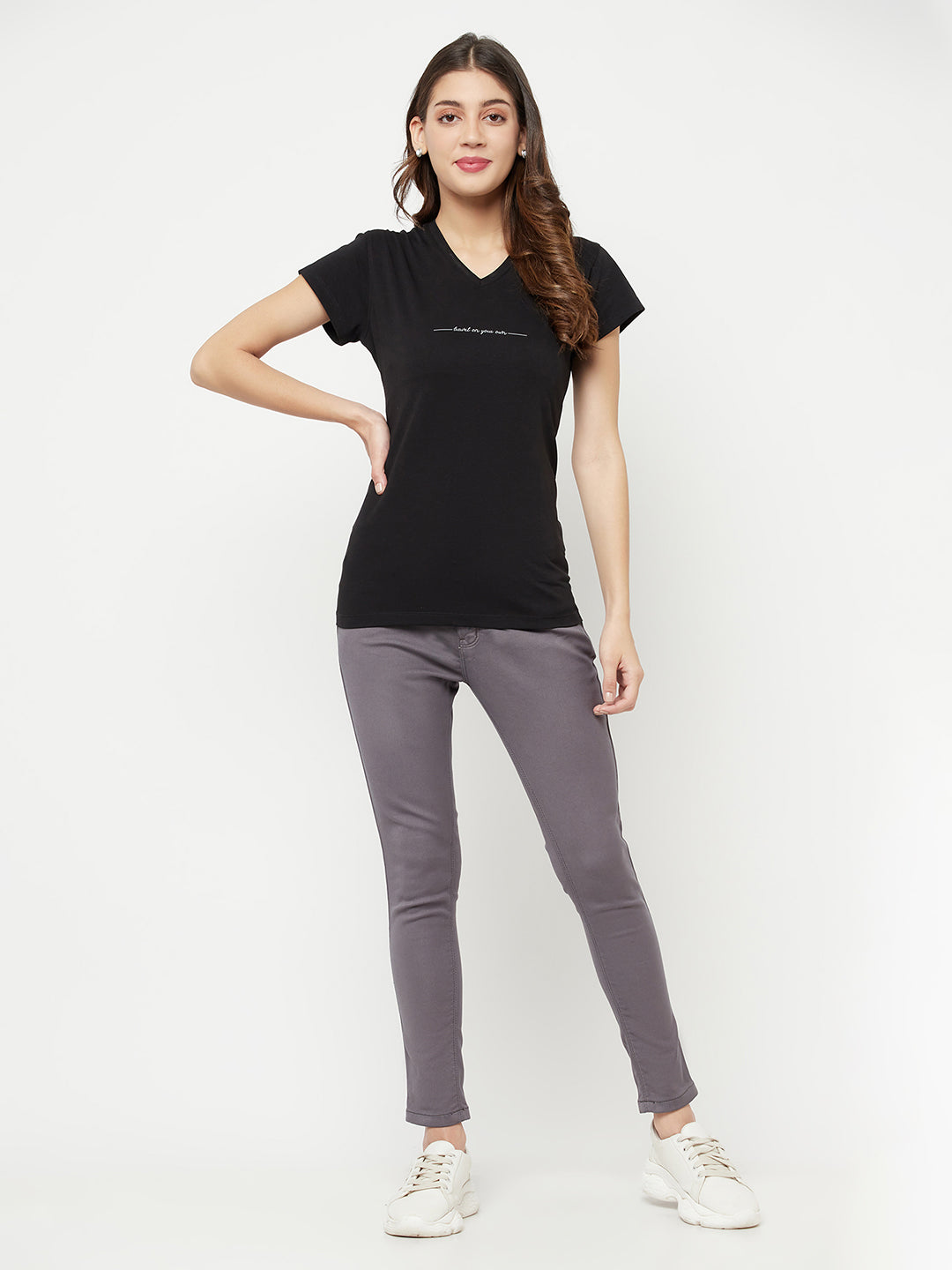 Grey Jeans - Women Jeans