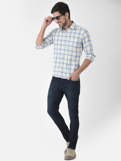 Tartan Checked Shirt - Men Shirts