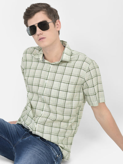  Pista Short-Sleeved Checked Shirt 