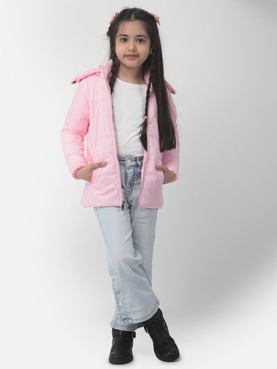  Light Pink Padded Jacket