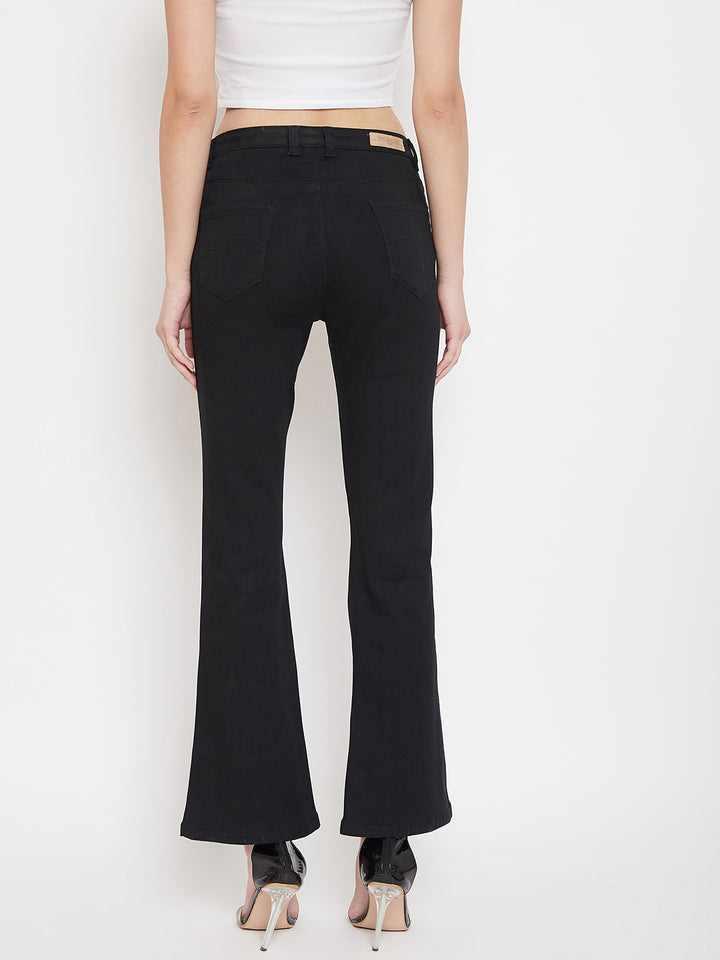 Black Bootcut Jeans - Women Jeans