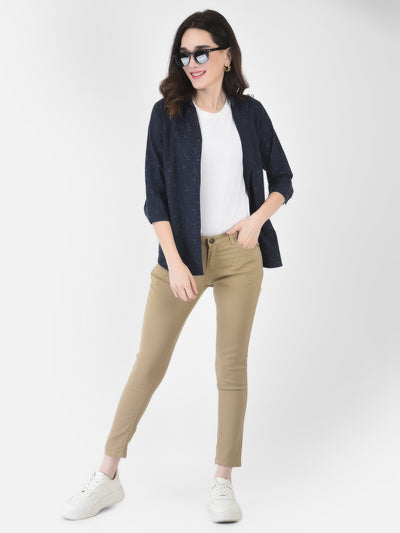 Skinny Khaki Jeans - Women Jeans