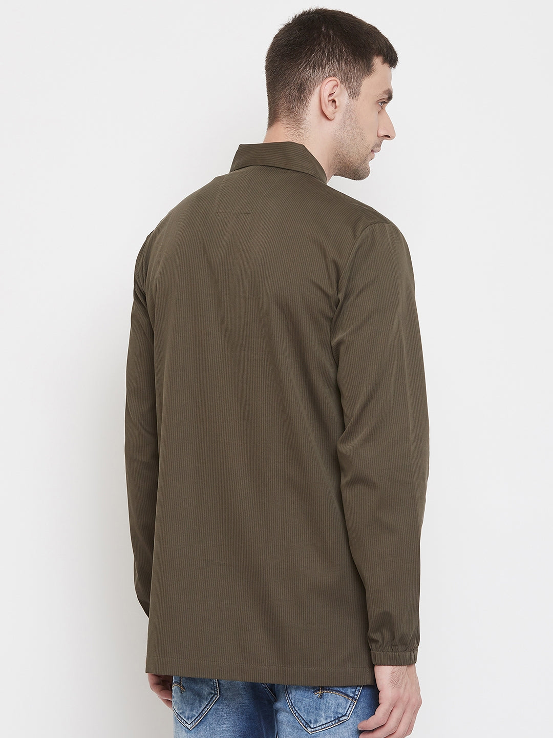 Full Sleeves Shacket - Men Shackets