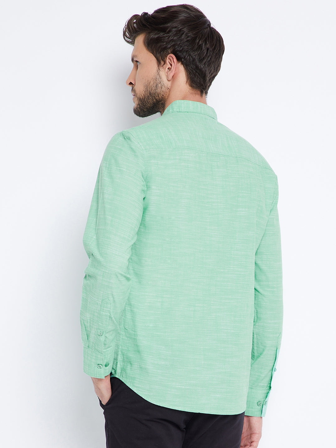 Mint Green Kurta - Men Kurtas