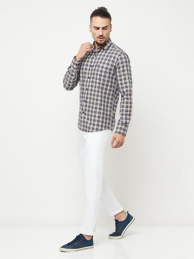 Multi-Color Checked Casual Shirt - Men Shirts
