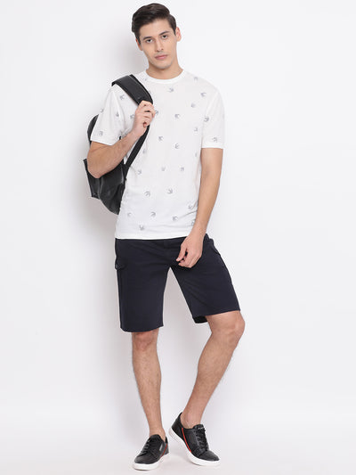 Navy Blue Shorts - Men Shorts