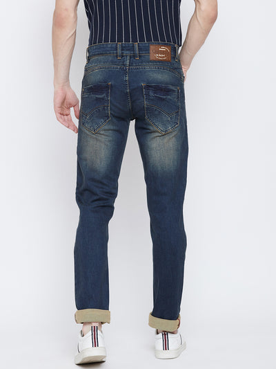 Blue Slim Fit Jeans - Men Jeans