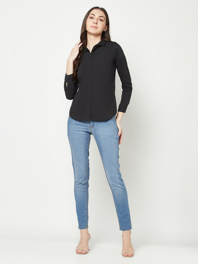 Black Slim Shirt