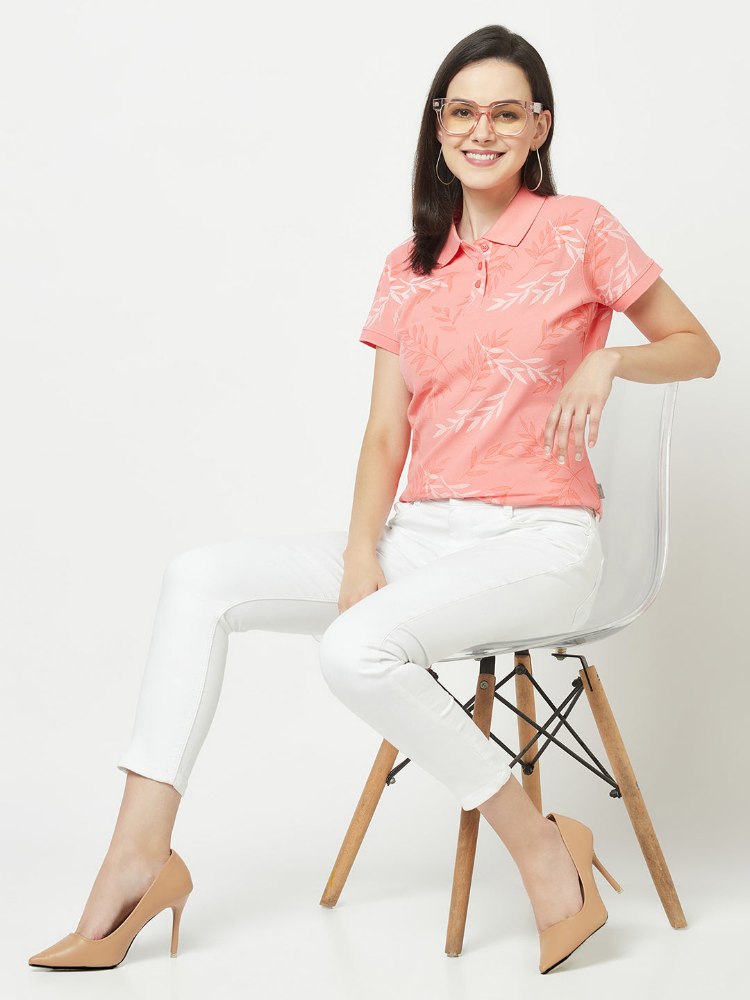  Slim-Fit White Jeans