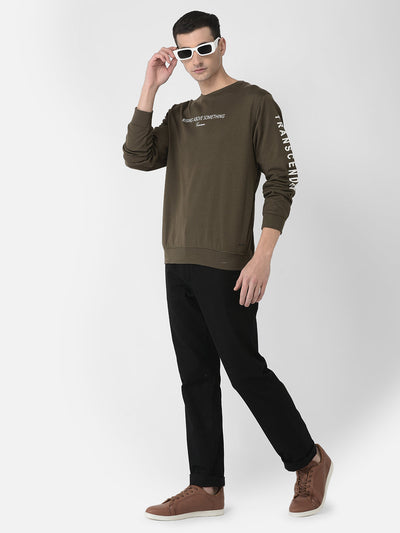  Olive Transcendence Sweatshirt