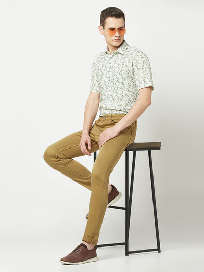  Khaki Chino Trousers