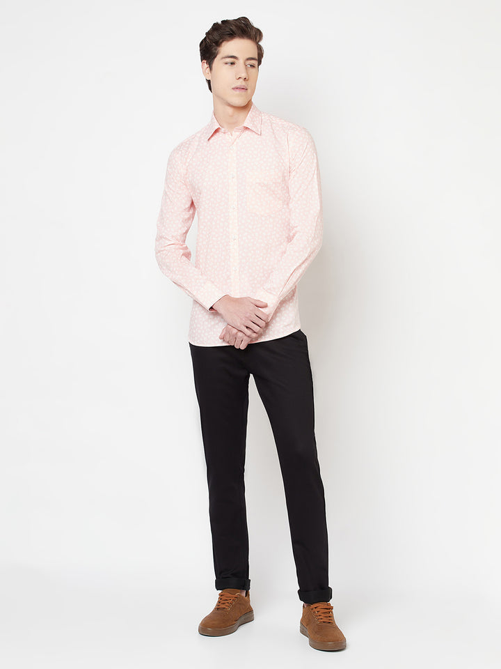 Pink Floral Shirt - Men Shirts