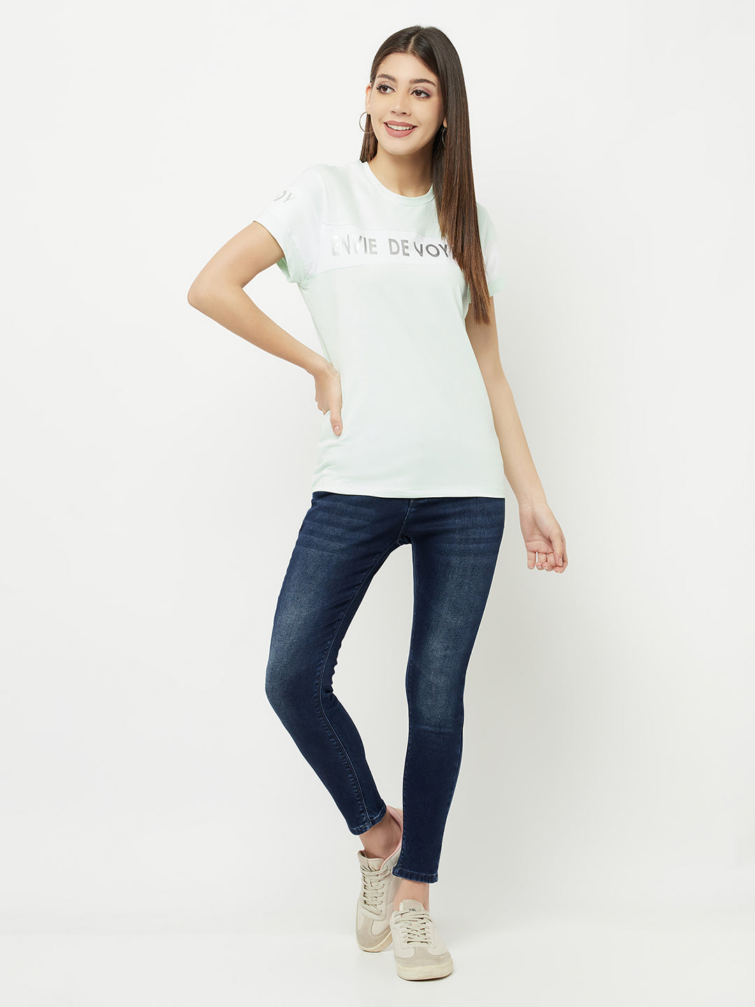 Blue Light Fade Jeans - Women Jeans