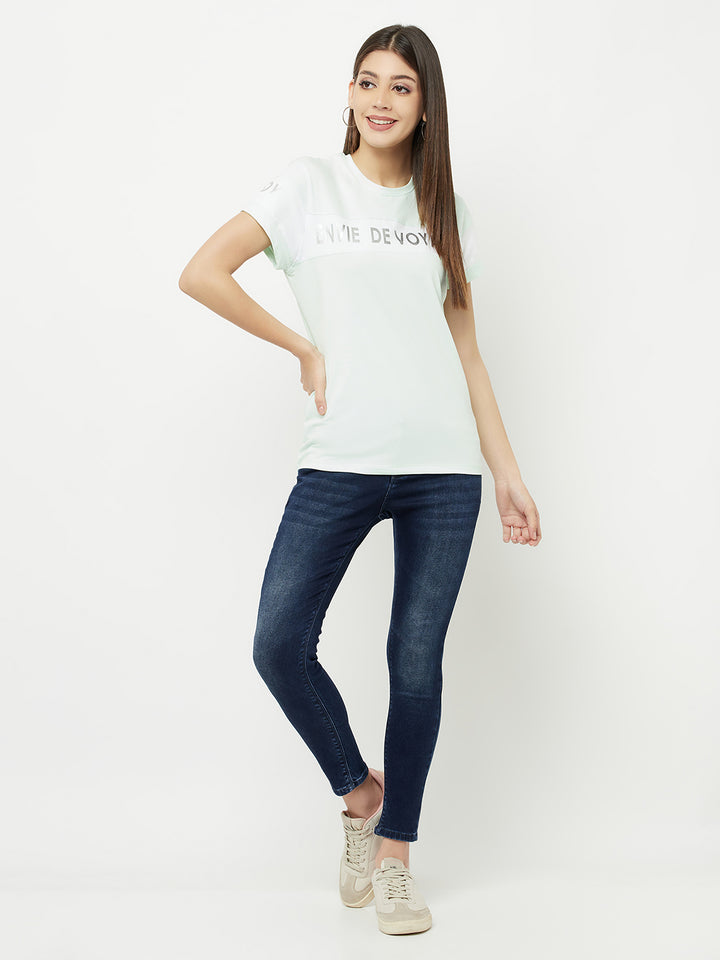 Blue Light Fade Jeans - Women Jeans