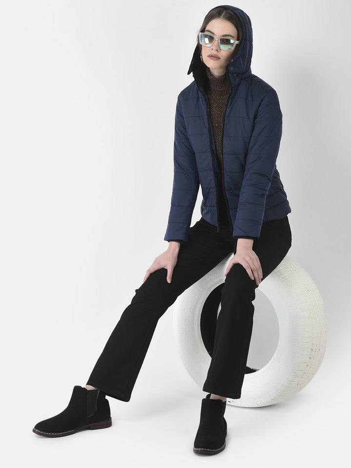  Royal Blue Padded Jacket