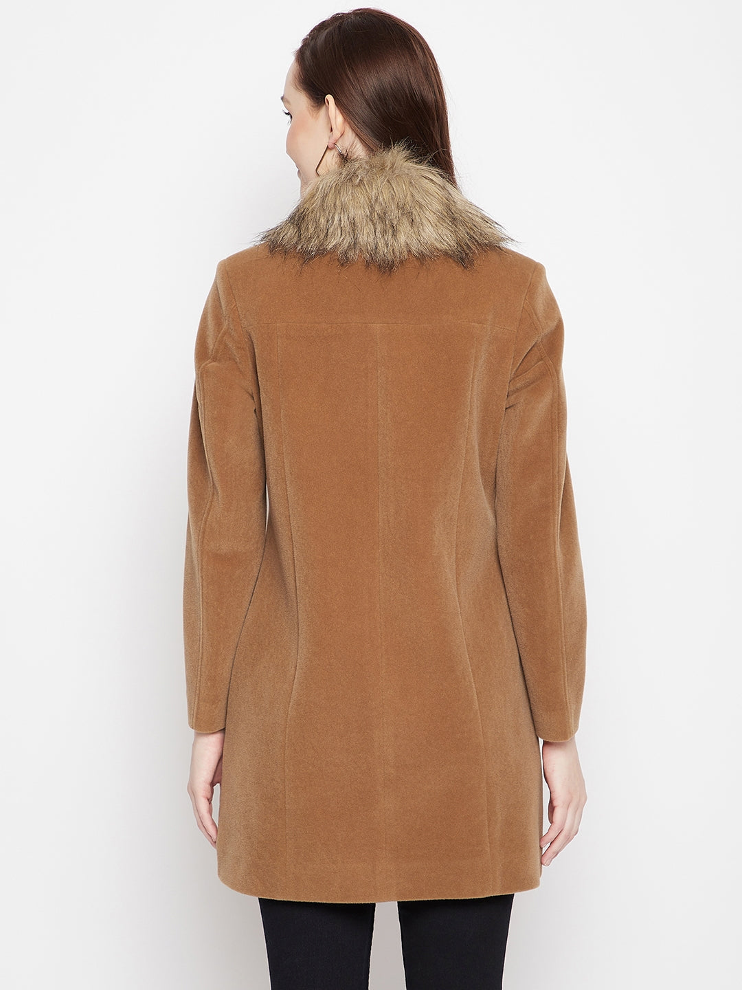 Brown Longline Blazer - Women Blazer