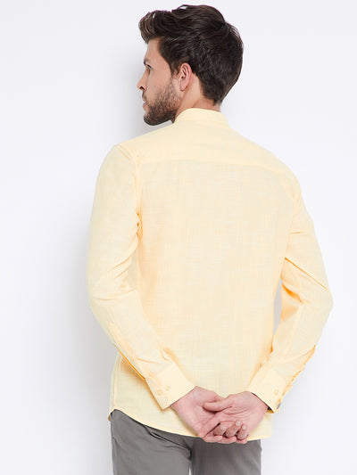 Yellow Kurta - Men Kurtas
