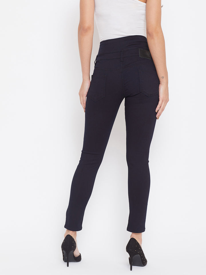 Denim Triple Button - Women Jeans