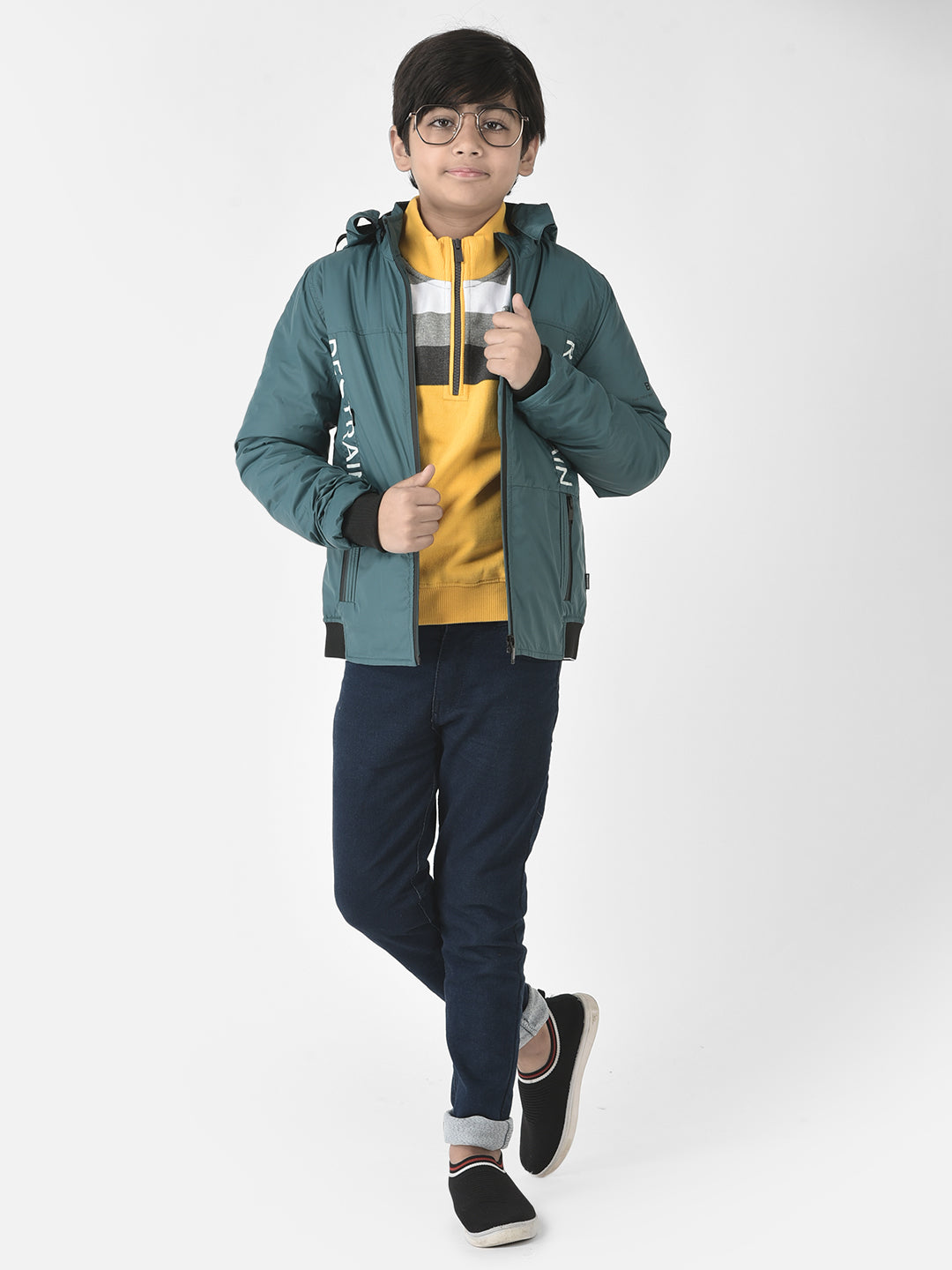  Green ‘Restrain’ Windcheater