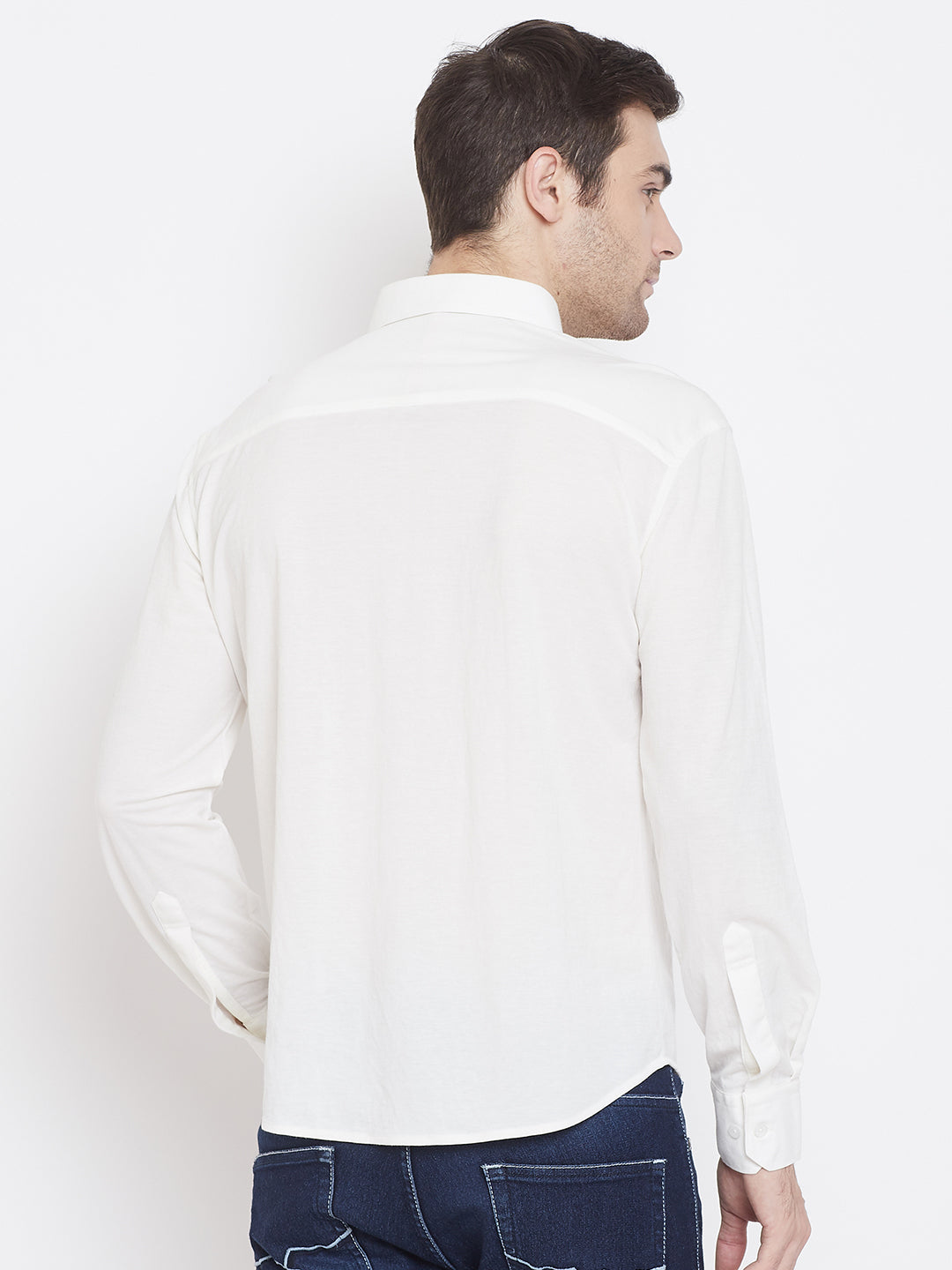 White Formal Shirt - Men Shirts
