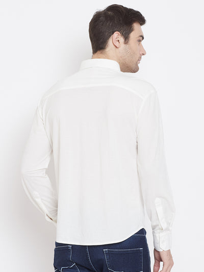 White Formal Shirt - Men Shirts