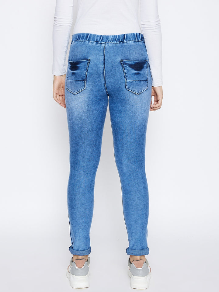 Blue Skinny Fit Jeans - Women Jeans