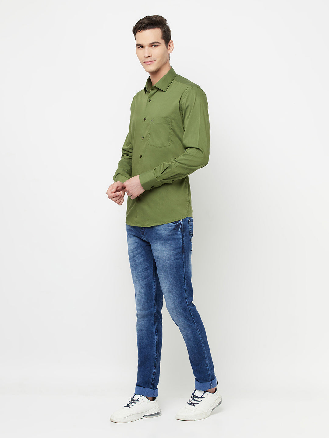 Olive Shirt - Men Shirts