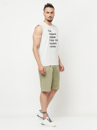 Olive Shorts - Men Shorts