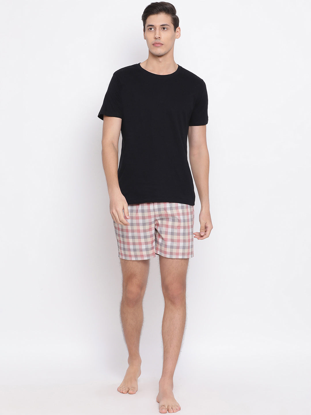 Multicolor Checked boxer - Men Boxers