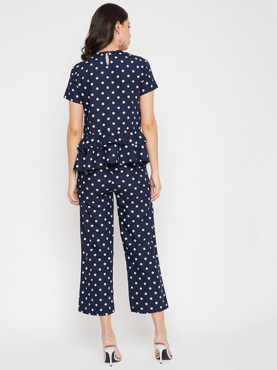 Polka Dots Co-ord set - Women Co-ord Sets