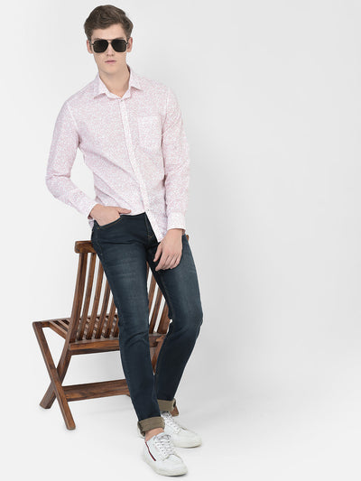  White Floral Shirt
