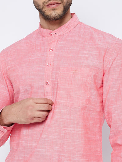 Pink Kurta - Men Kurtas