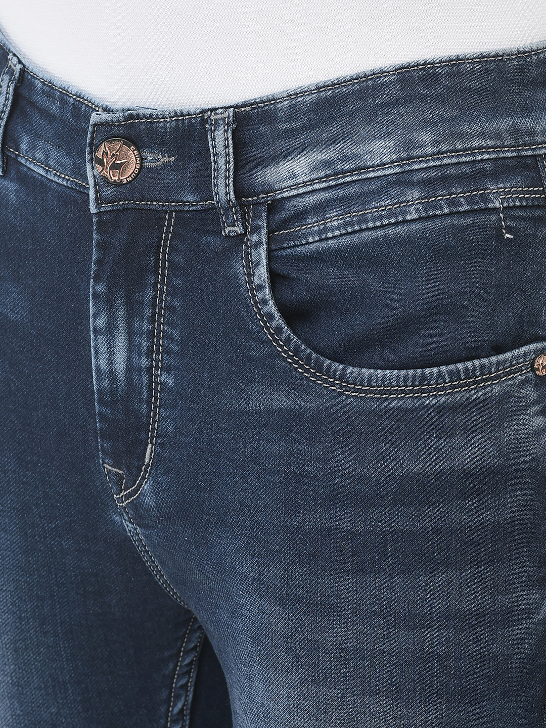  Skinny Blue Jeans 
