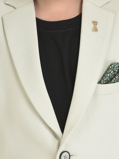 Mint Green Blazer with 3 Pocket Styling