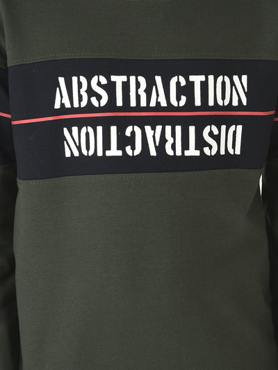  Olive Green Distraction Sweatshirt