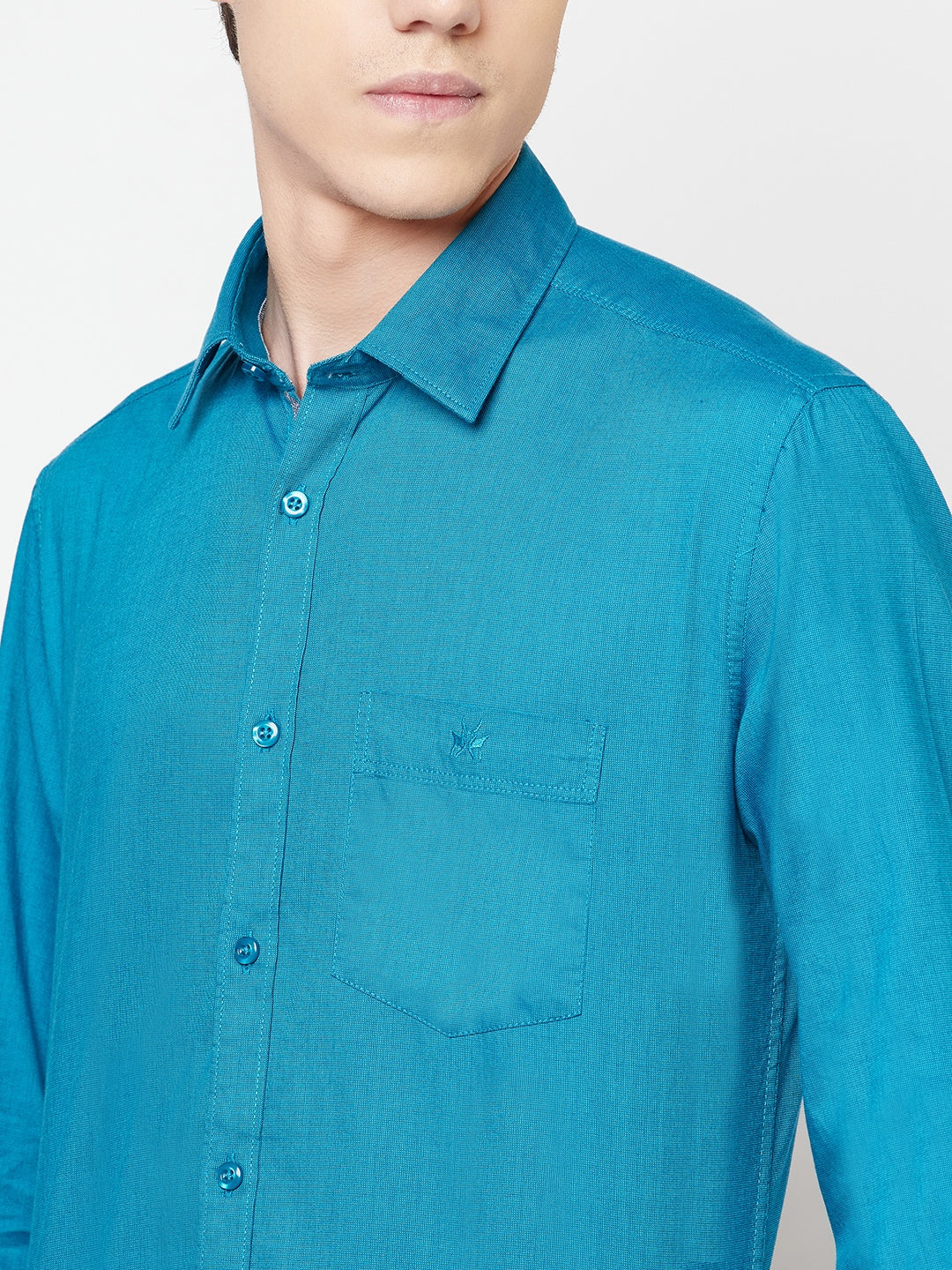 Blue Casual Shirt - Men Shirts