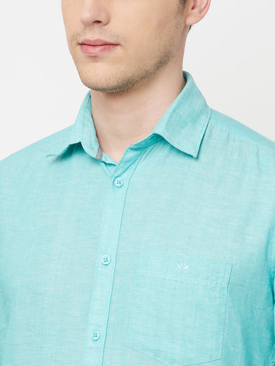 Blue Casual Shirt - Men Shirts