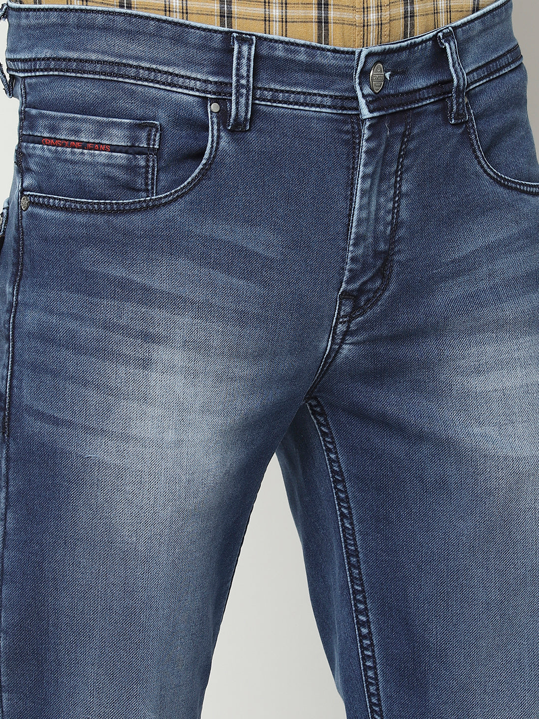 Blue Jeans-Men Jeans-Crimsoune Club