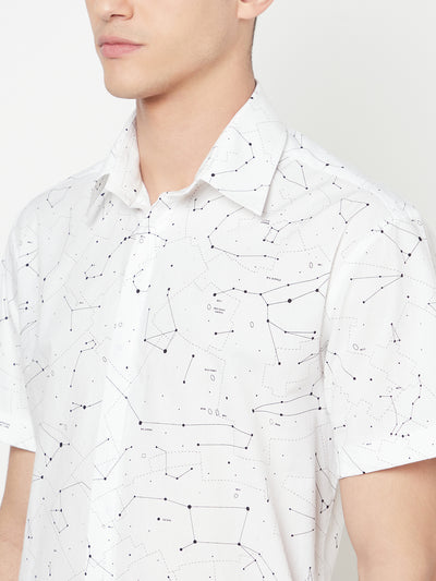 Nikhil Thampi Constellation Shirt - Men Shirts
