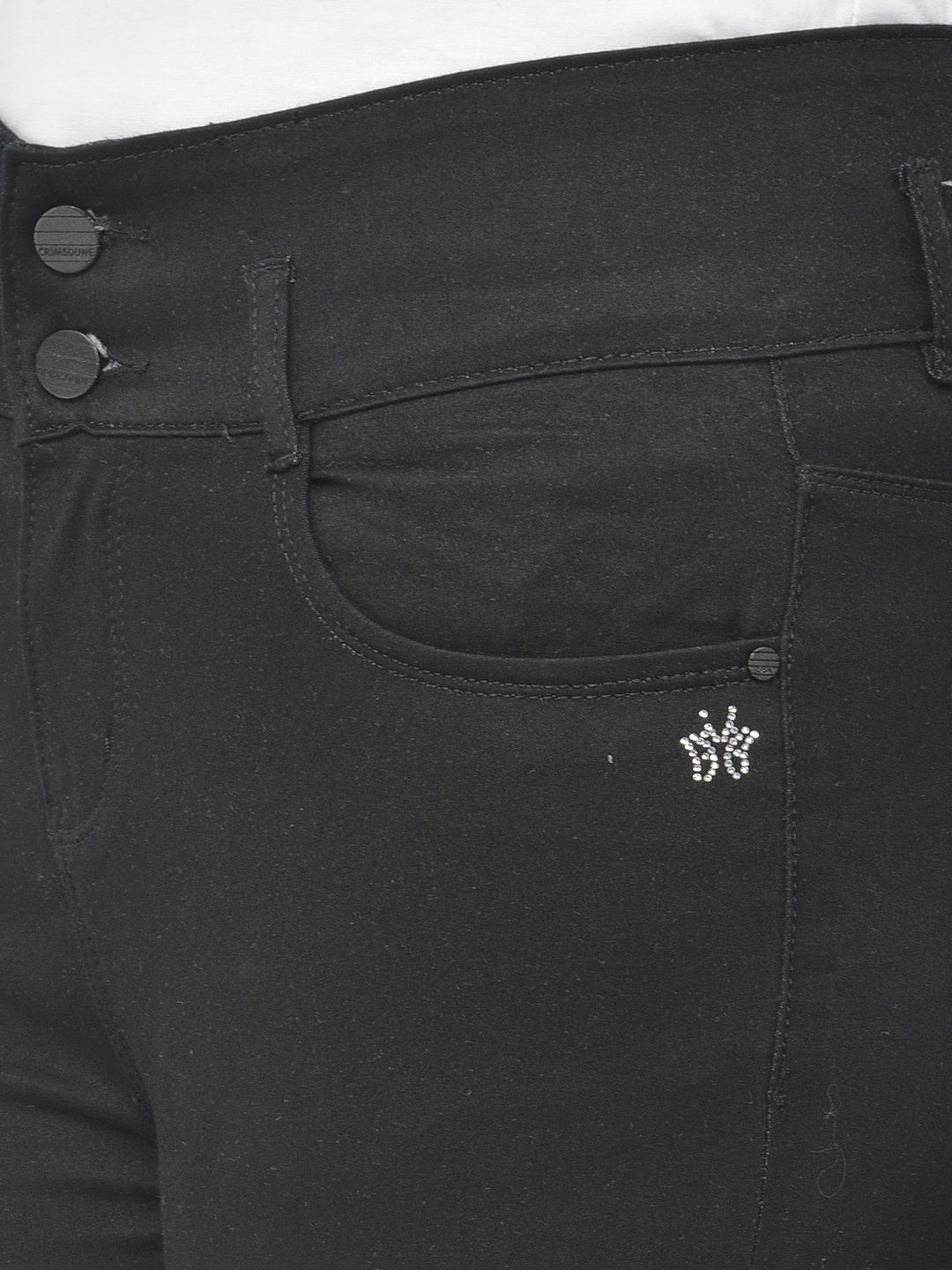 Black High Waist Jeans - Women Jeans