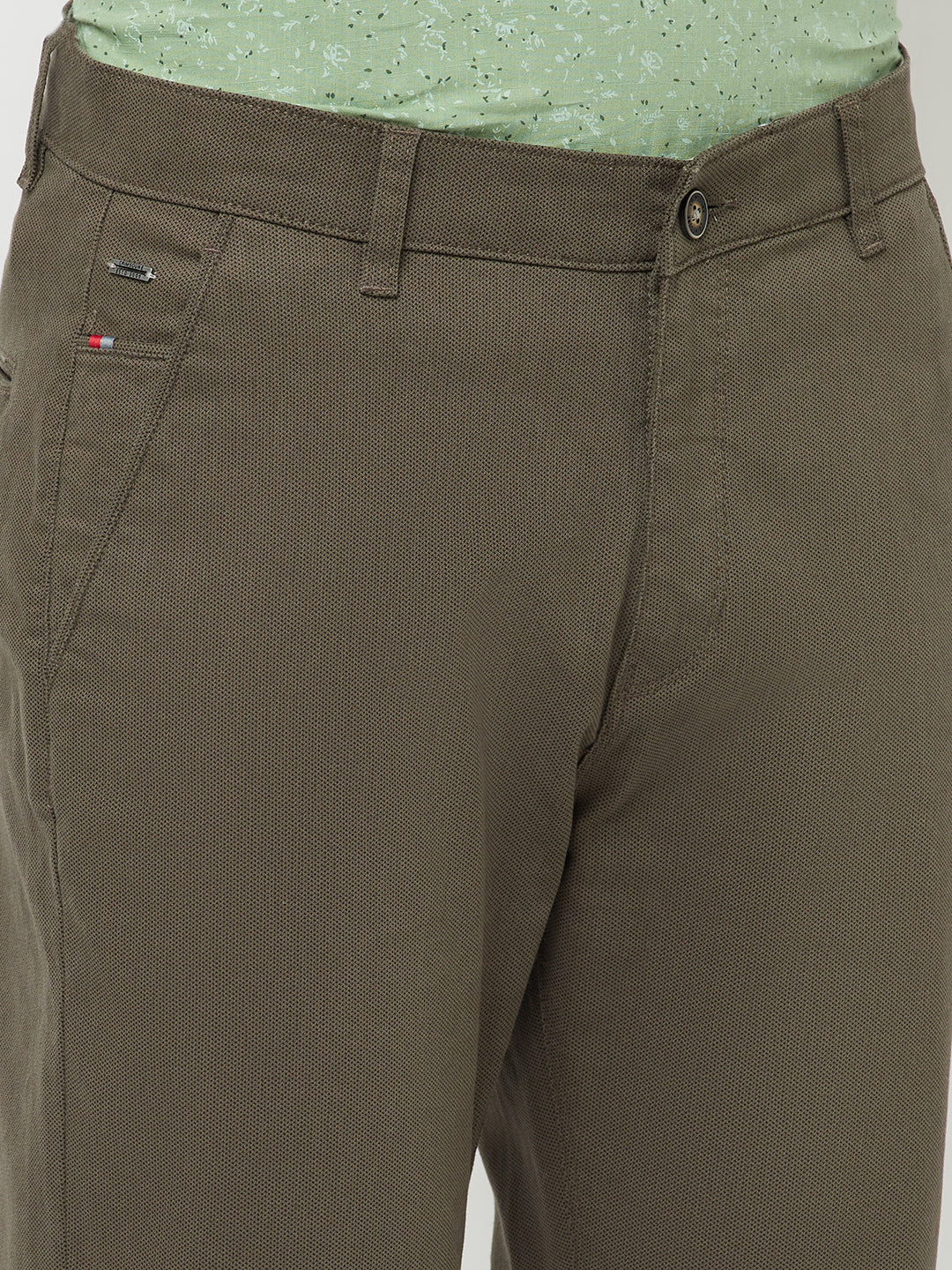 Olive Trousers - Men Trousers