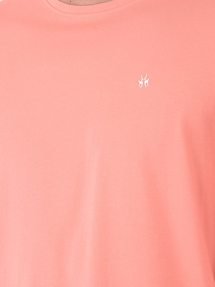 Pink Long-Sleeve T-Shirt - Men T-Shirts
