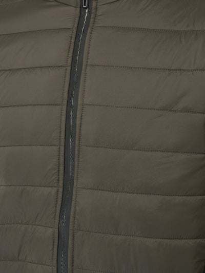  Minimal Olive Padded Jacket 
